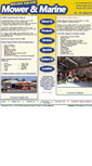 Mobile Screenshot of goldensquaremowerandmarine.com